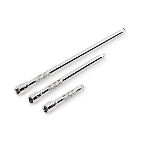 1/4 Inch Drive Wobble Extension Set, 3-Piece (3, 6, 9 in.)
